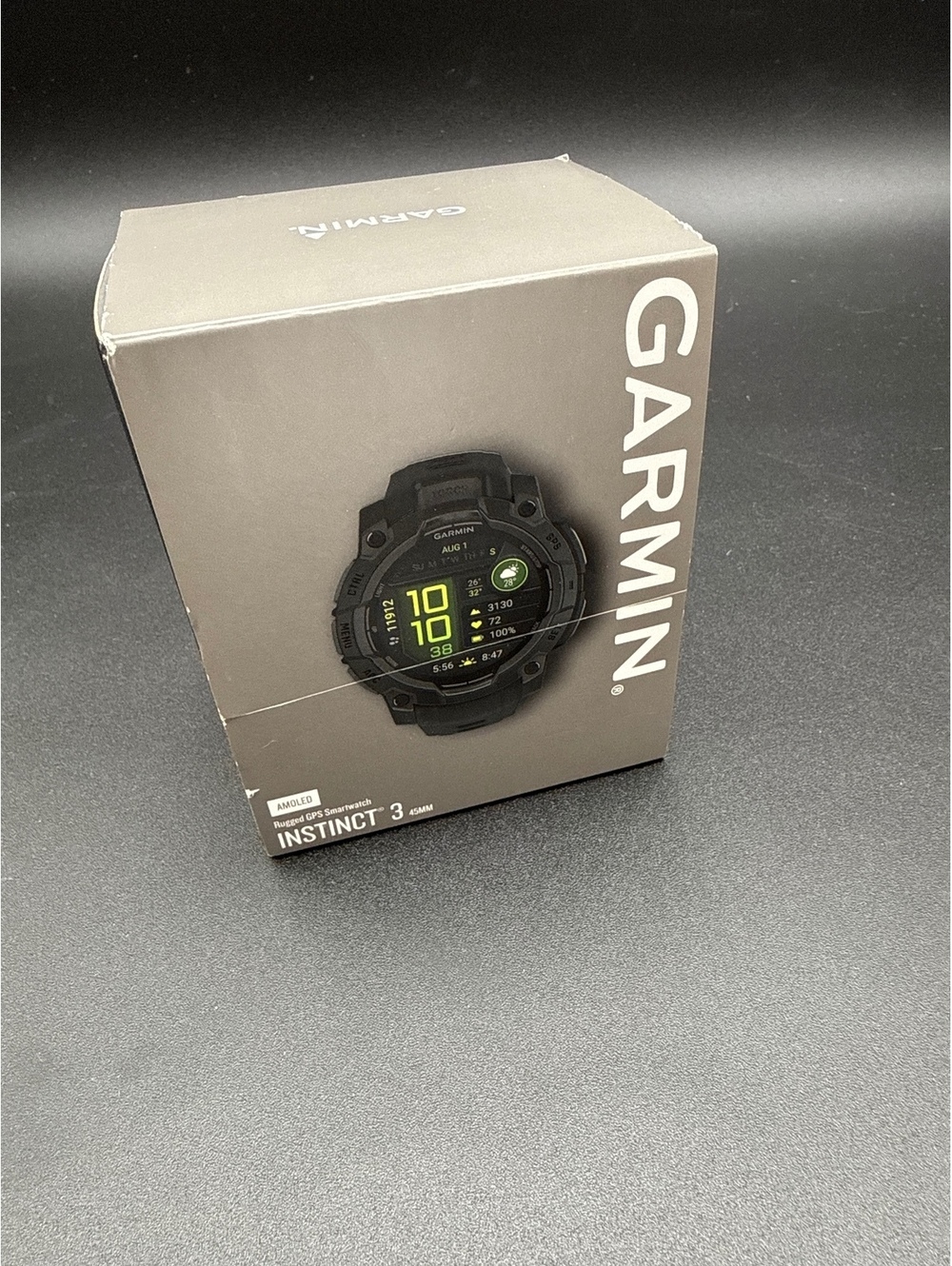 Garmin Instinct 3 Rugged GPS Smartwatch Black